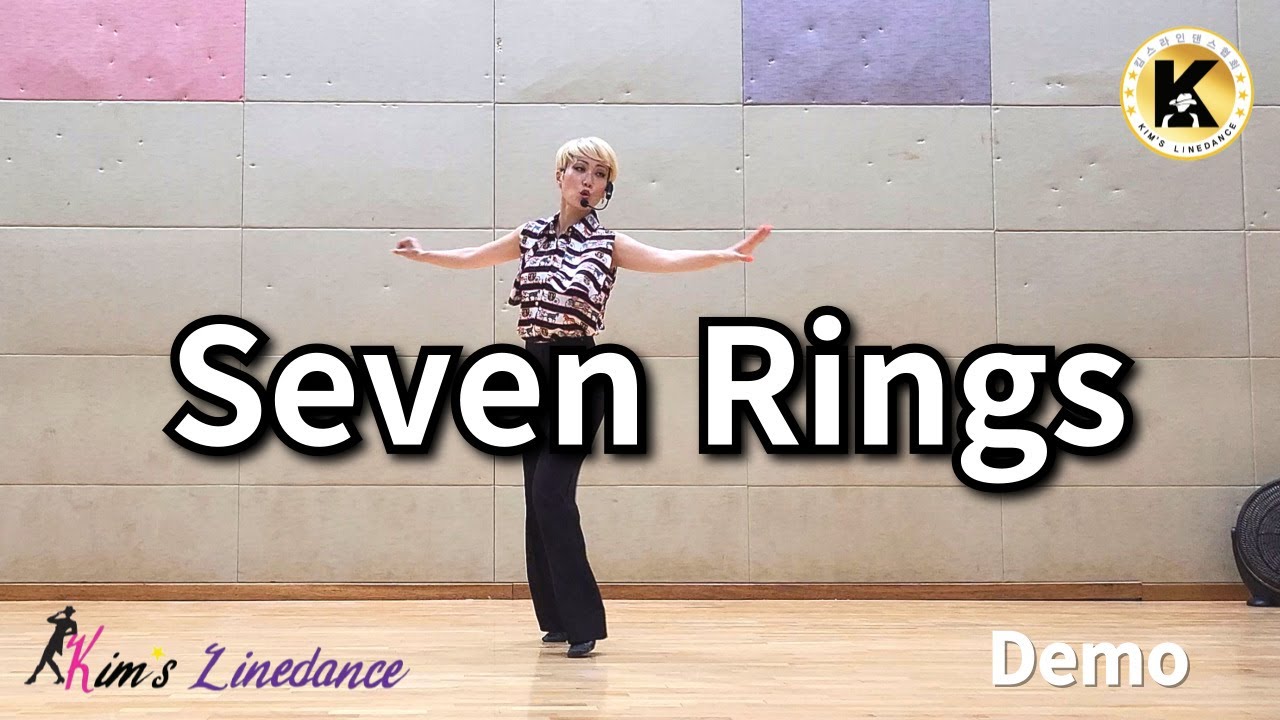 Seven Rings Linedance (Demo) 중급 [Choreo: Toshiko Kawamoto]