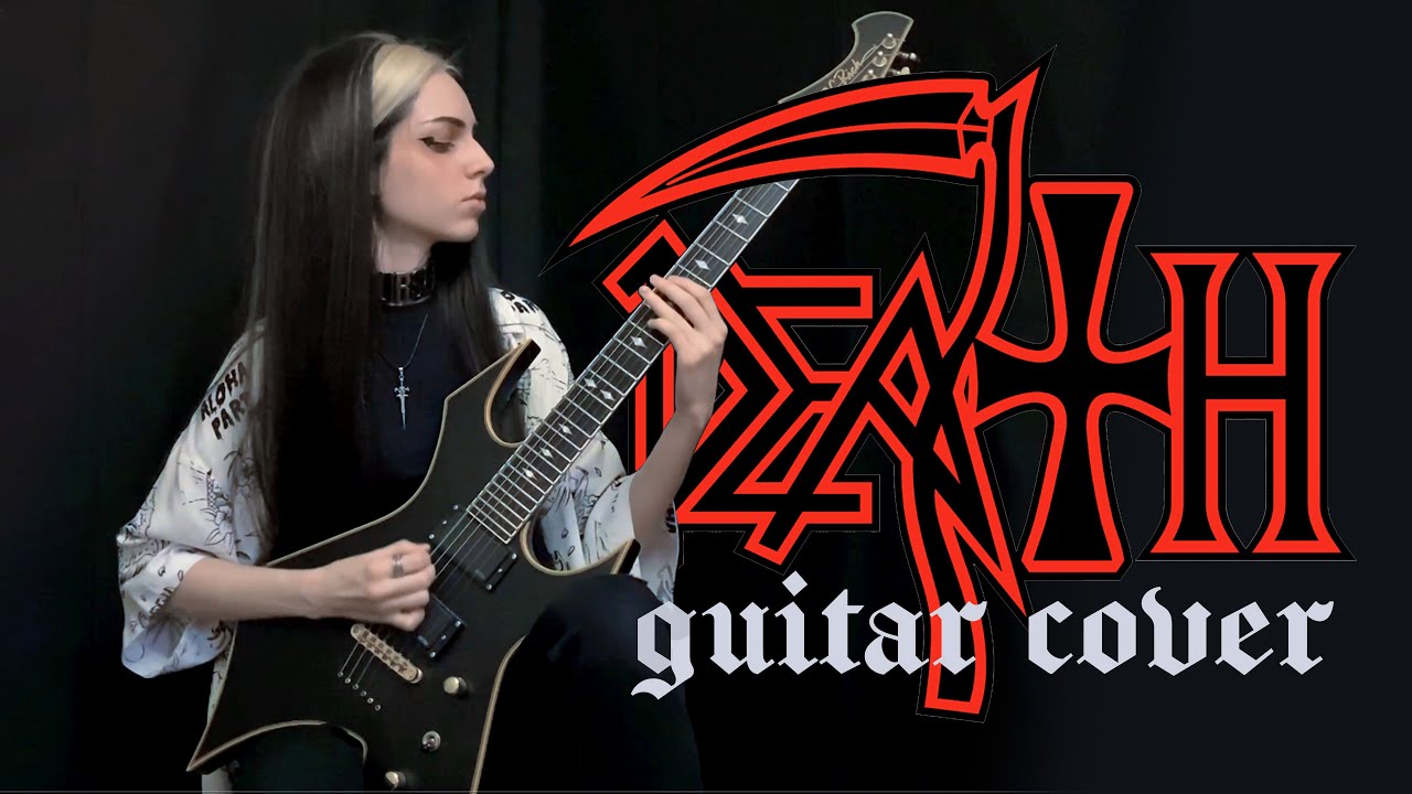 DEATH - Crystal Mountain - guitar cover