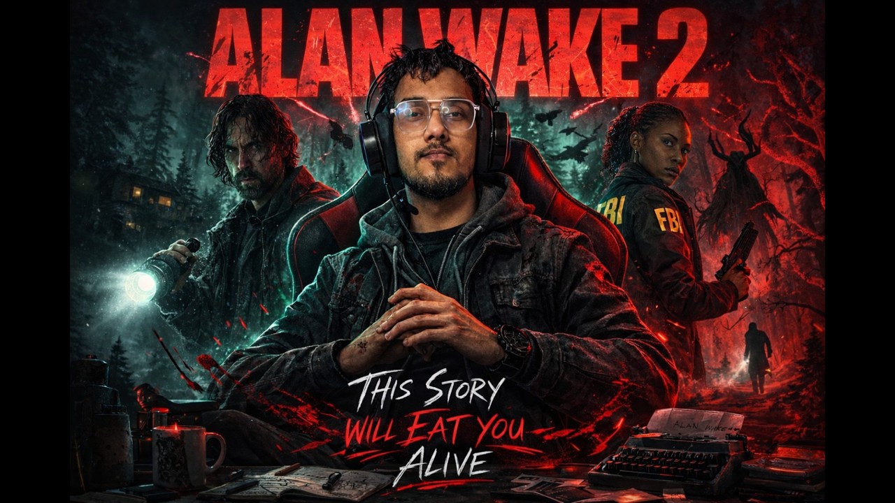This Story Will Eat You Alive… Alan wake 2 | LIVE  😨 #1