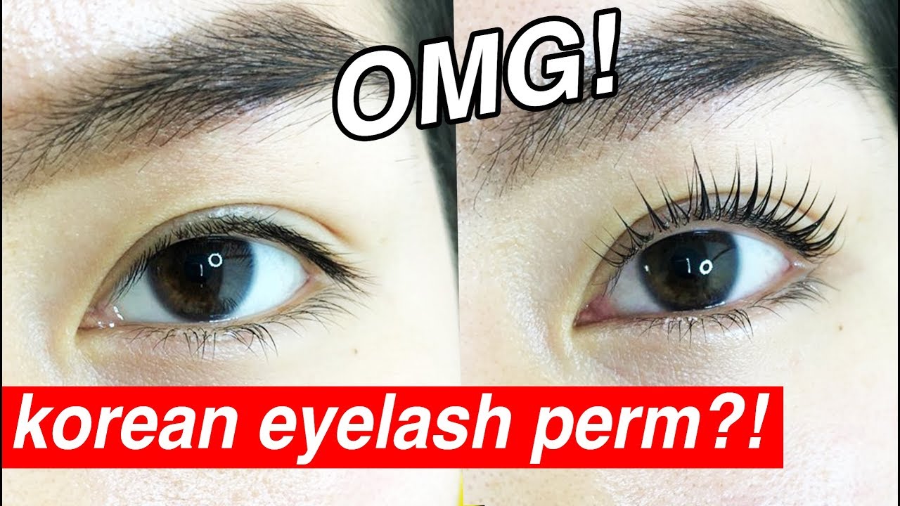I'm never wearing mascara again! Korean Eyelash Perm / Lifting | Life in Seoul