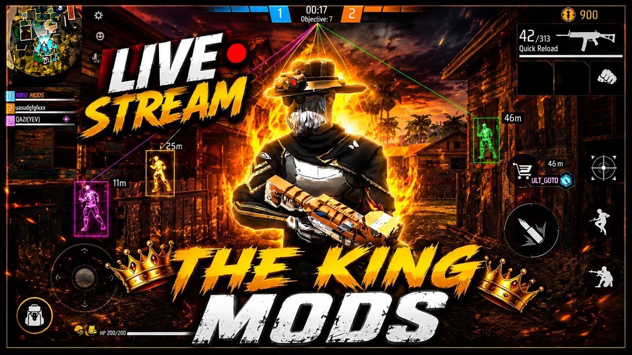 NEW PC PANEL UPDATED OB53💻PANEL FOR FREE AIMBOT FREE FIRE🎯SNIPER AIMBOT | #freefire #fflive #short