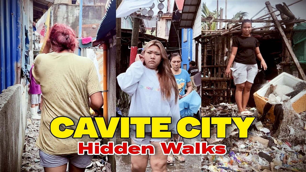 Hidden Walks of Cavite City, Philippines | Exploring Life in a Real Seaside Community [4K] 🇵🇭