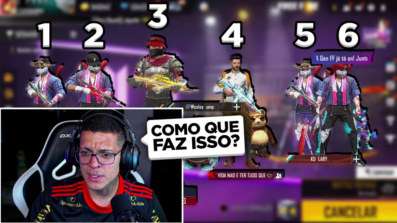 CEROL ENTRA EM SQUAD DE MAIS DE 5 PESSOAS E FICA IMPRESSIONADO!!!