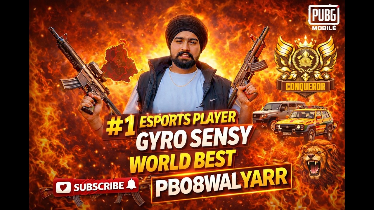BEST GYRO SENSITIVITY PUBG MOBILE 😱 | Zero Recoil + Easy Headshots #trending #sensitivity#pubgmobile