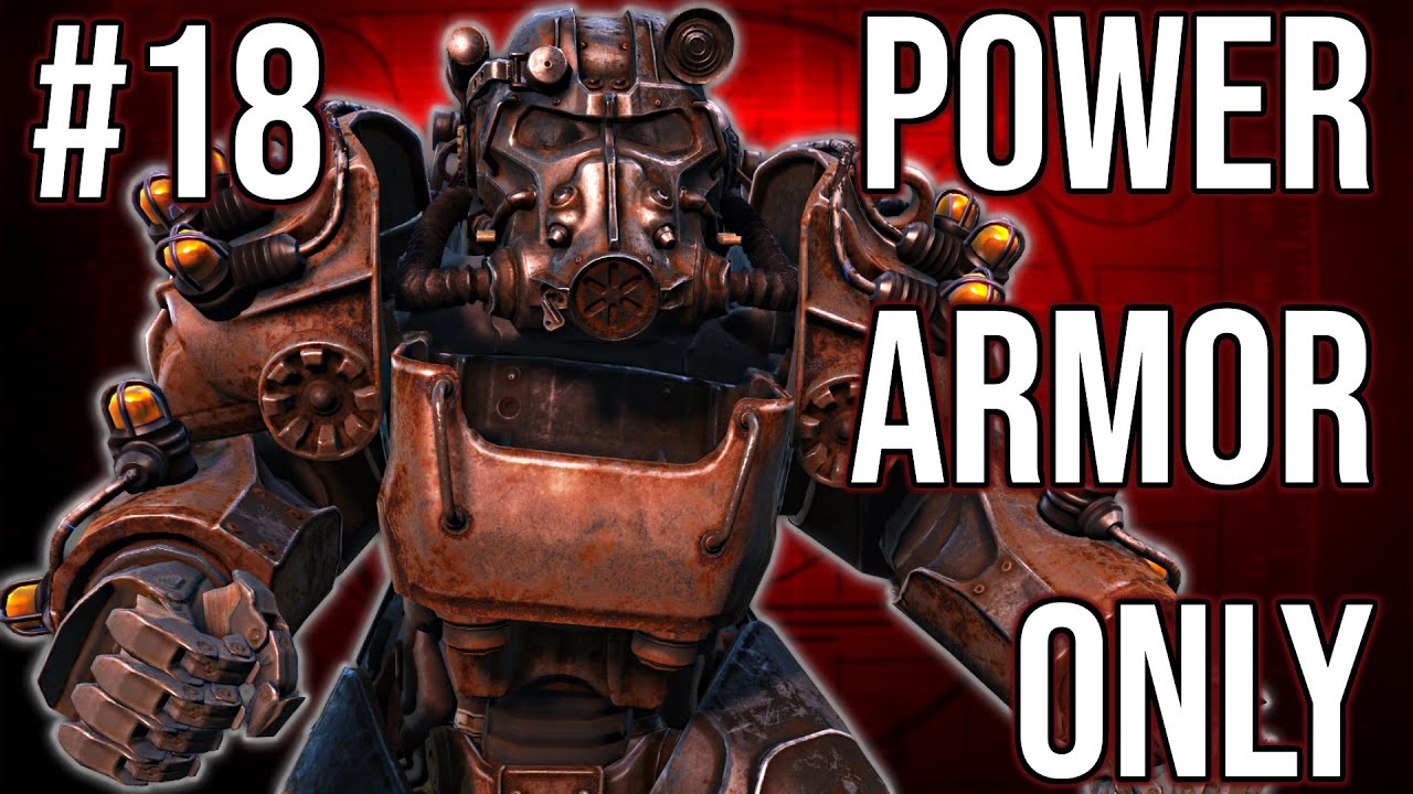 Brotherhood Base Building | Fallout 4 Survival Mode - Power Armor Only Challenge Run | Episode 18