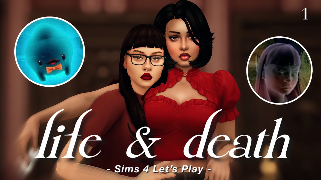 two best friends explore Ravenwood || sims 4 life & death expansion pack gameplay || solitasims