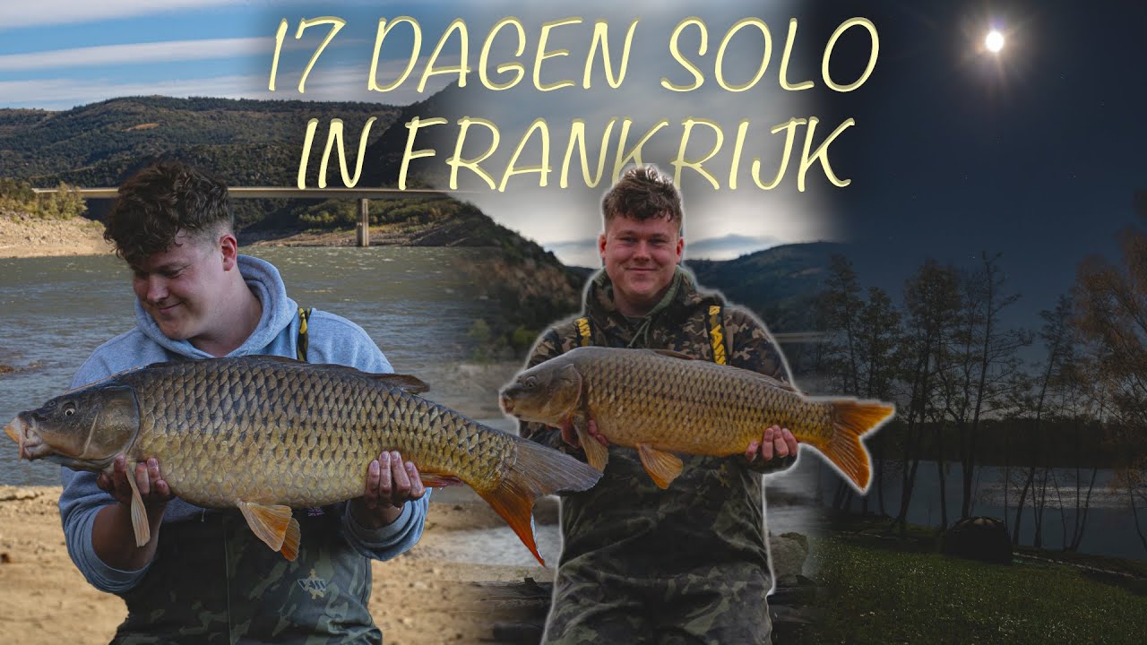 17 Dagen Solo Karpervissen in Frankrijk