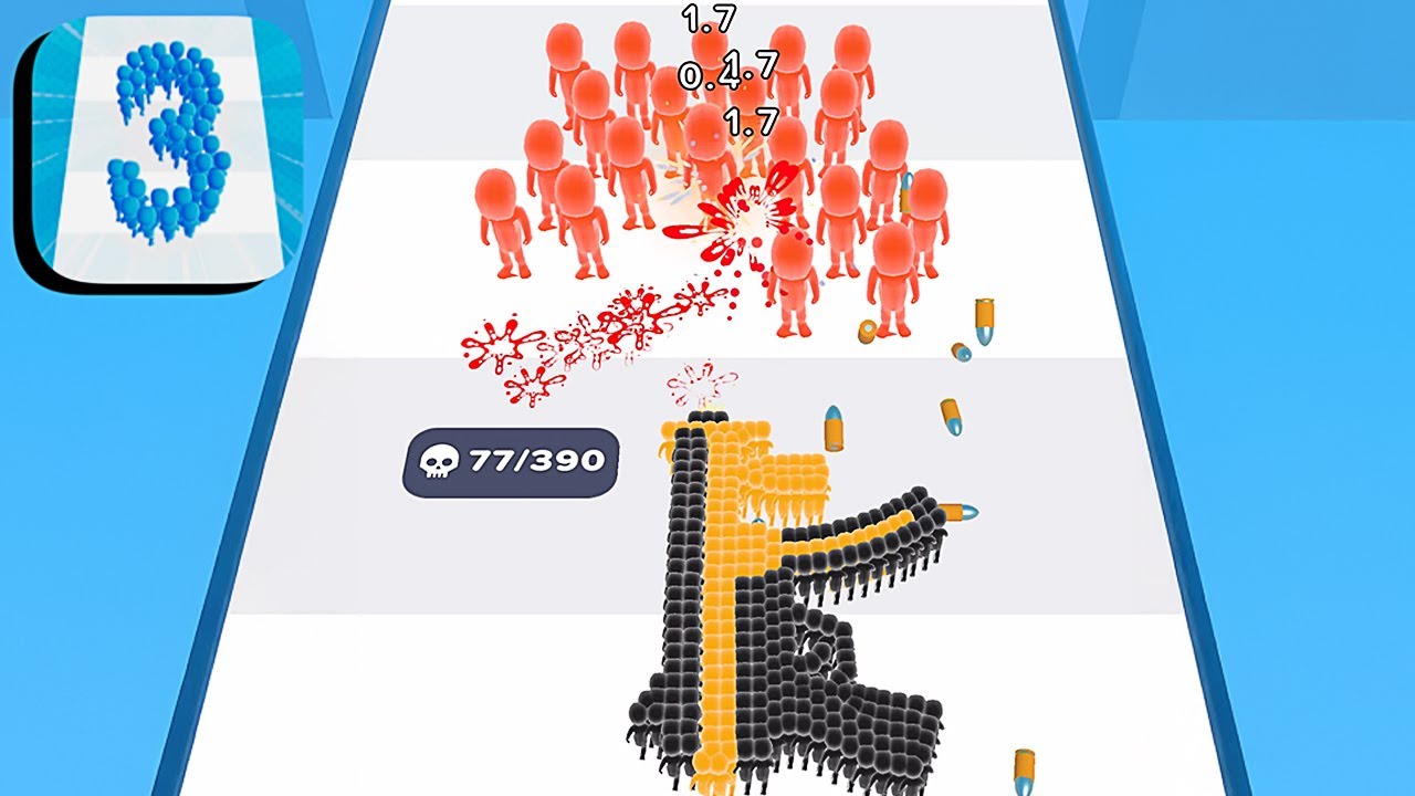 Crowd Number 3D ​- All Levels Gameplay Android,ios (Part 50)