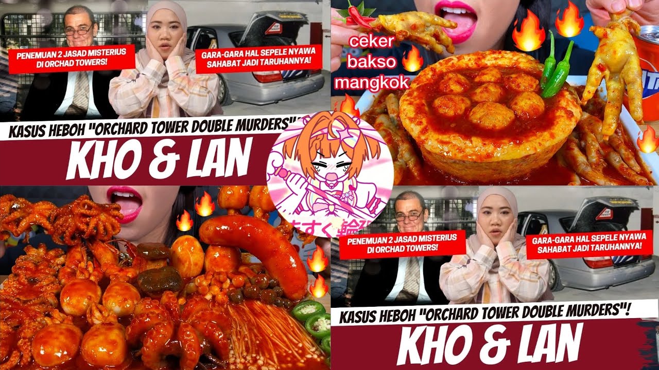 [ KHO & LAN ] NADIA OMARA KRIMINAL X MUKBANG/ASMR MAKANAN PEDAS