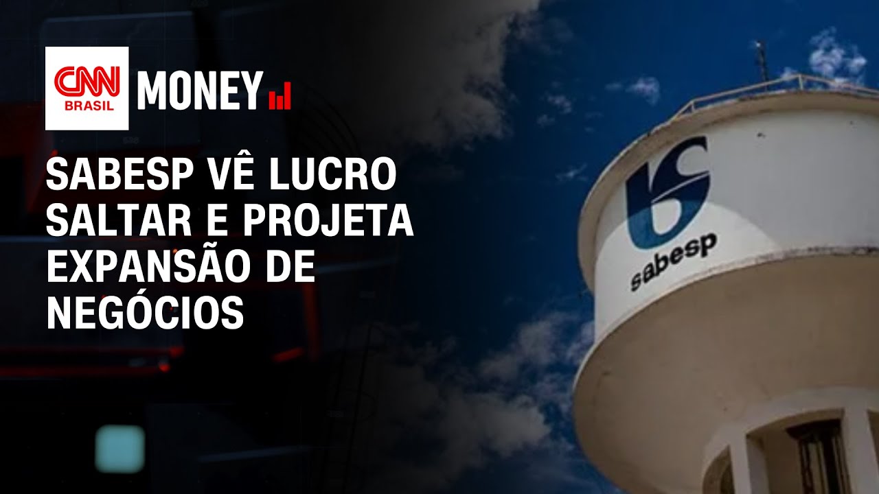 Sabesp (SBSP3): Com  salto de 622% no lucro, companhia mira em expans&otilde;es