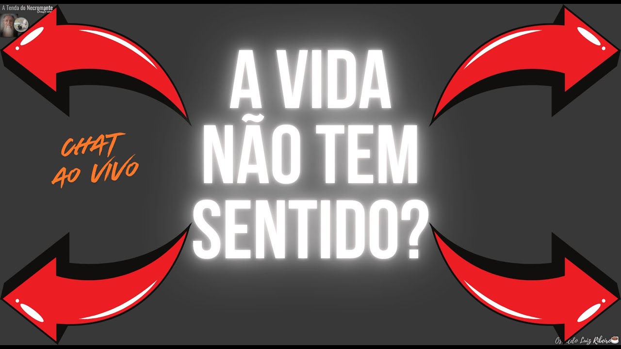 3623.CORTE da “Live 34. Se não há vida após a morte, então não tem mais sentido na vida?” 05/06/2022