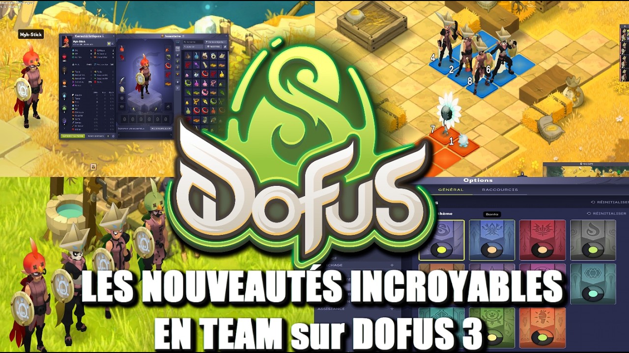 Je d&eacute;couvre les nouveaut&eacute;s de DOFUS 3 (Incroyable en Team !) - Team de Z&eacute;ro Ep3