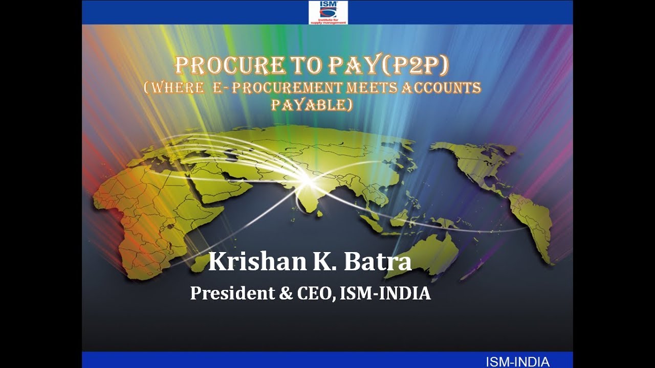 Webinar on Procure to Pay (P2P)