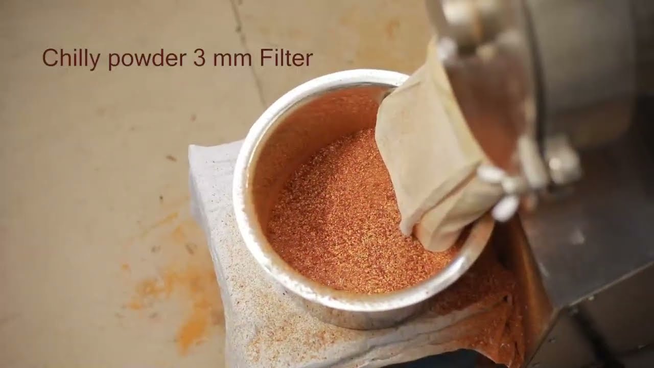 Instant Masala Machine 5 HP I Pulveriser I CHUTNEY MASALA GRINDER I SOWBAGHYA