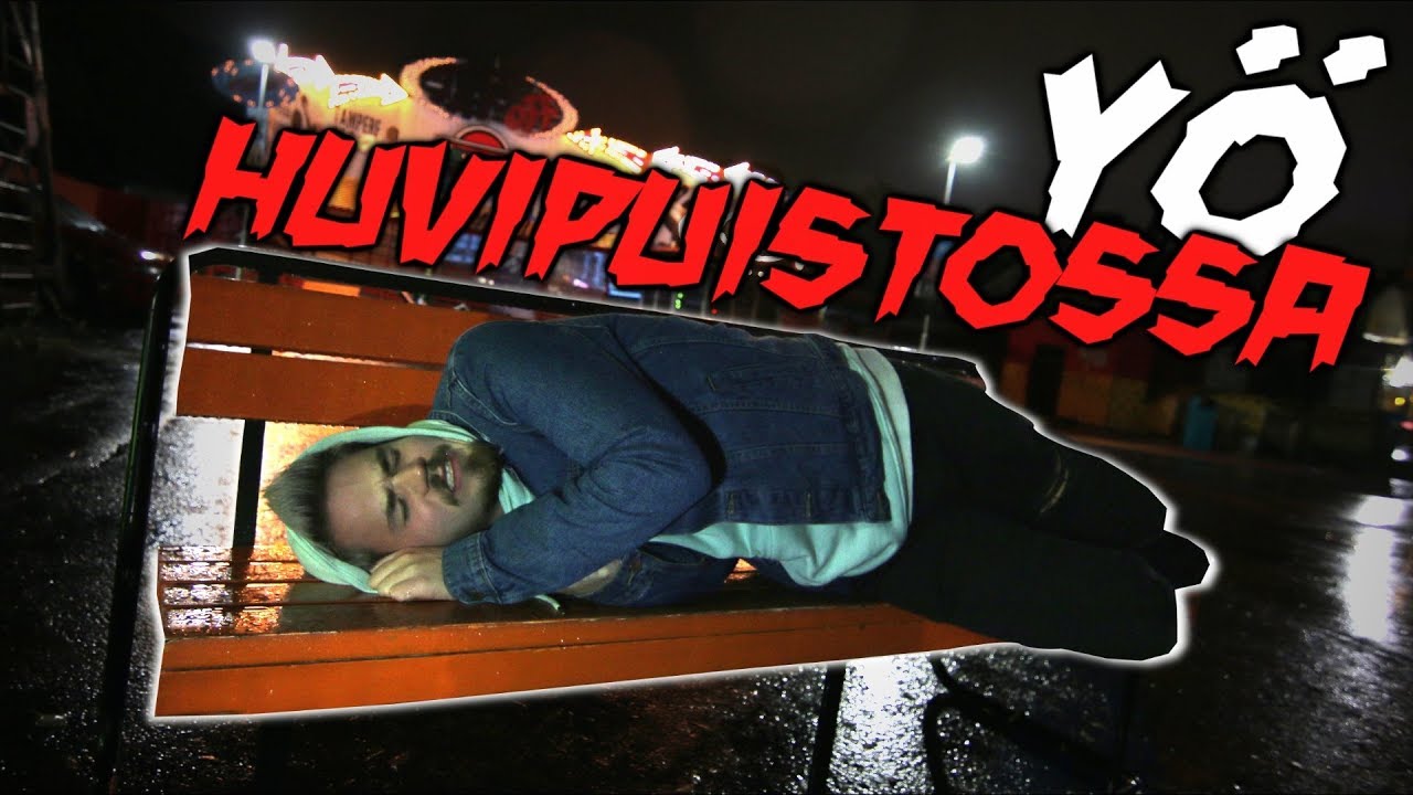 YÖ SULJETUSSA HUVIPUISTOSSA - HAASTE