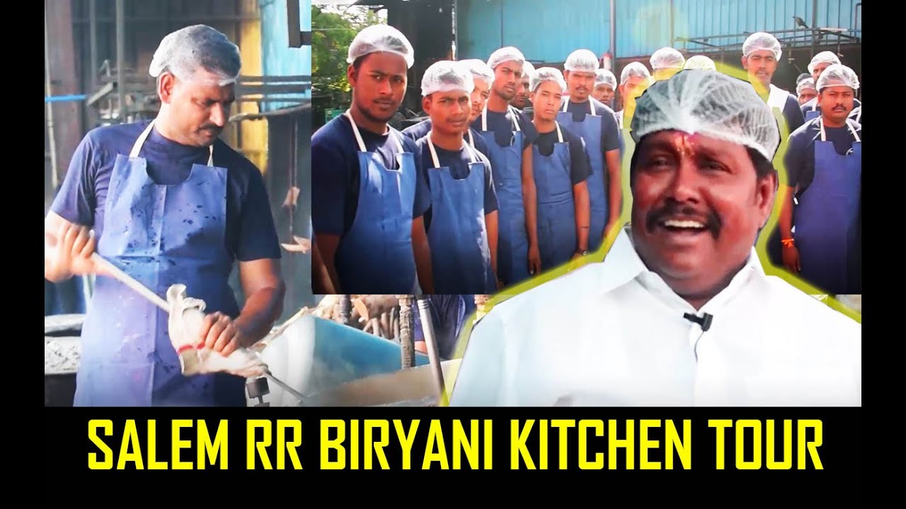SALEM RR BIRYANI KITCHEN TOUR - பிரியாணி சமைக்கும் விறகு அடுப்பு கிச்சன் எப்படி இருக்க வேண்டும்?-MSF