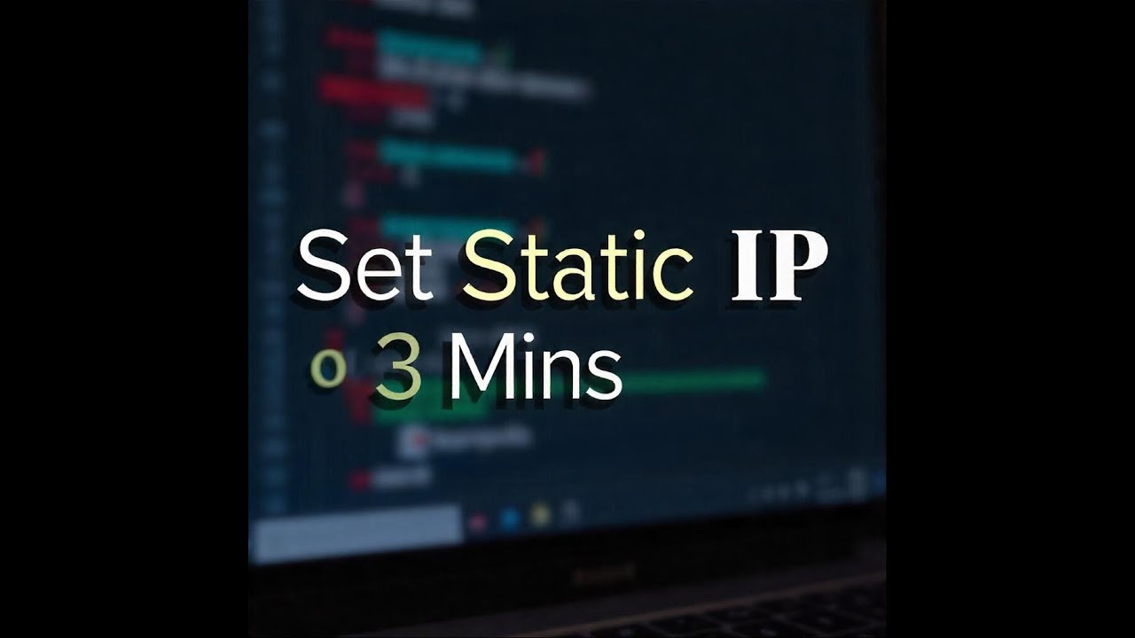 How to Configure Static IP Address in Windows 10