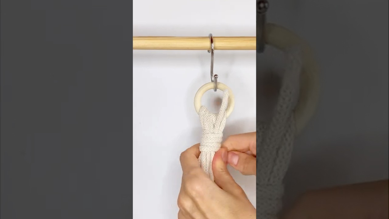 DIY Macrame Knots: Wrap Knot