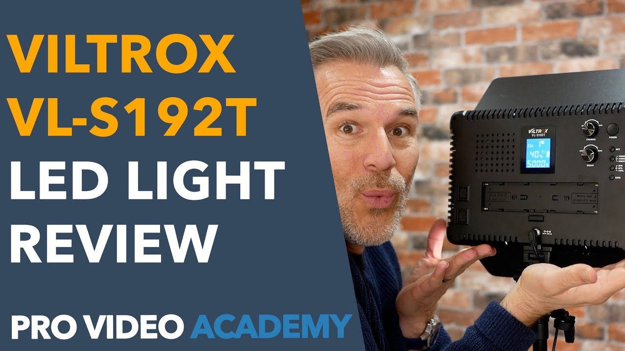 Обзор светодиодного светильника VILTROX VL-S192T