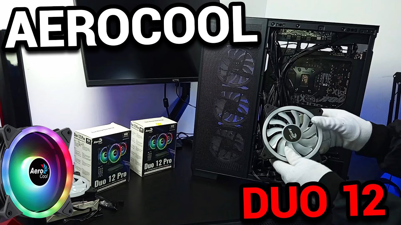 Unboxing AEROCOOL DUO 12 instalación ARGB en APNX C1 2026 | #Setup ibizo Gaming