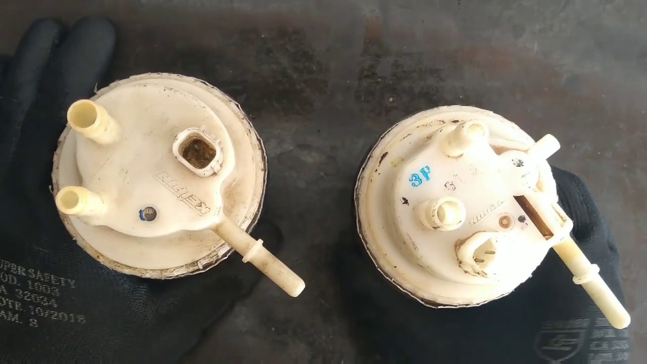 Veja a diferença entre as bombas de combustíveis, modelo Bros 150 Honda