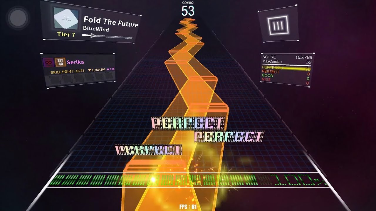 Fold The Future / Tier 7 / DanceRail3 譜面確認