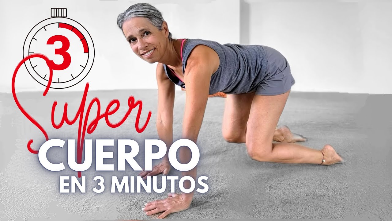 🔥¡¡SÚPER CUERPO!! Haz este ejercicio 3 minutos cada día