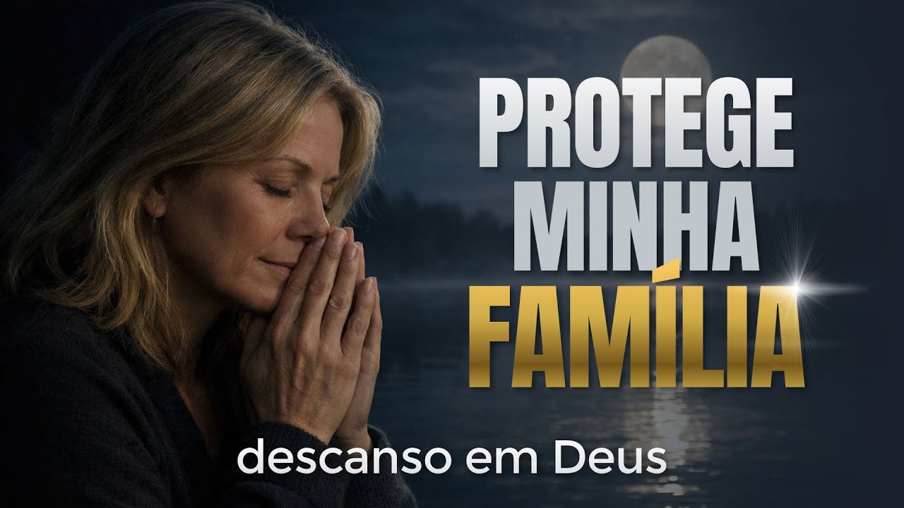 Oração de Proteção pela Família | Descanso e Cuidado nas Mãos de Deus