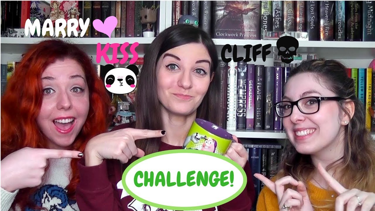 Marry, Kiss, Cliff CHALLENGE! with Fairywithhobbitfeet & Readingcansaveus