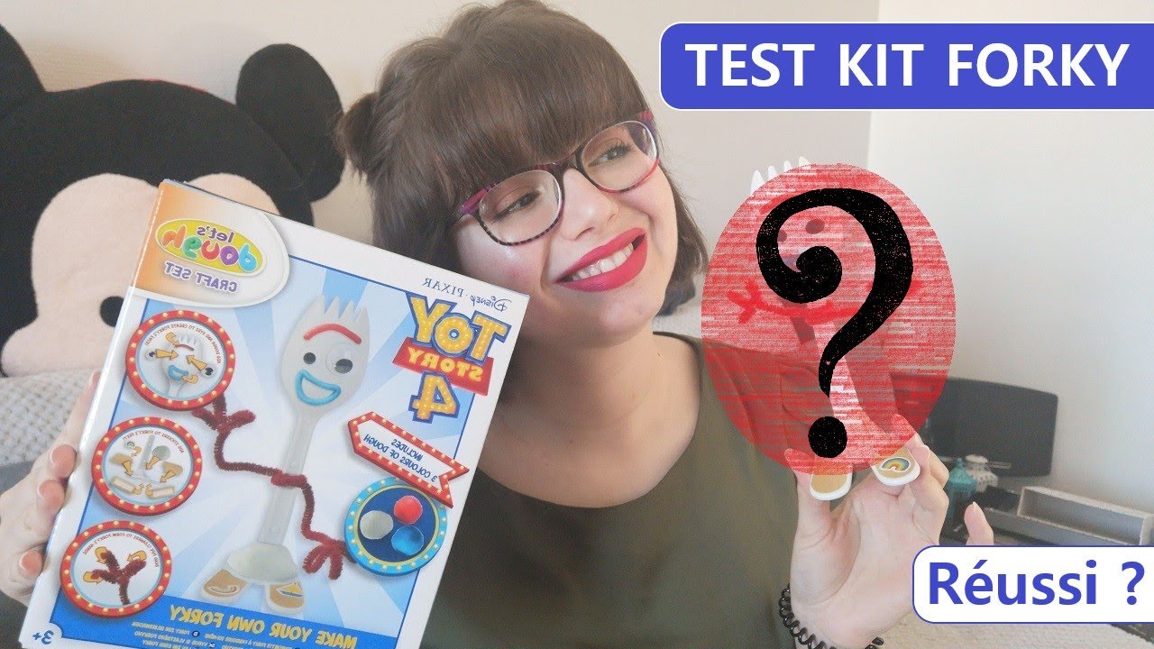 On fabrique FORKY - Test kit loisirs créatifs Toy Story 4 ♥
