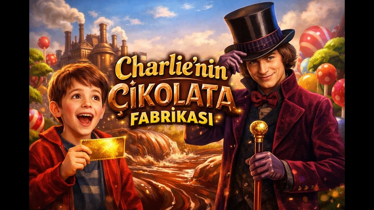 Charlie’nin Çikolata Fabrikası – İyiliğin Kazandığı Hikâye 🍫
