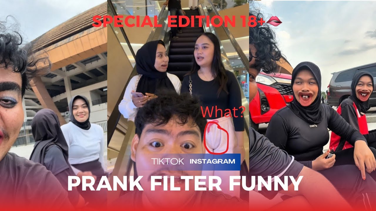 PRANK FILTER FUNNY VIDEO | ALL BIG AND THICK ON ALL SIDES