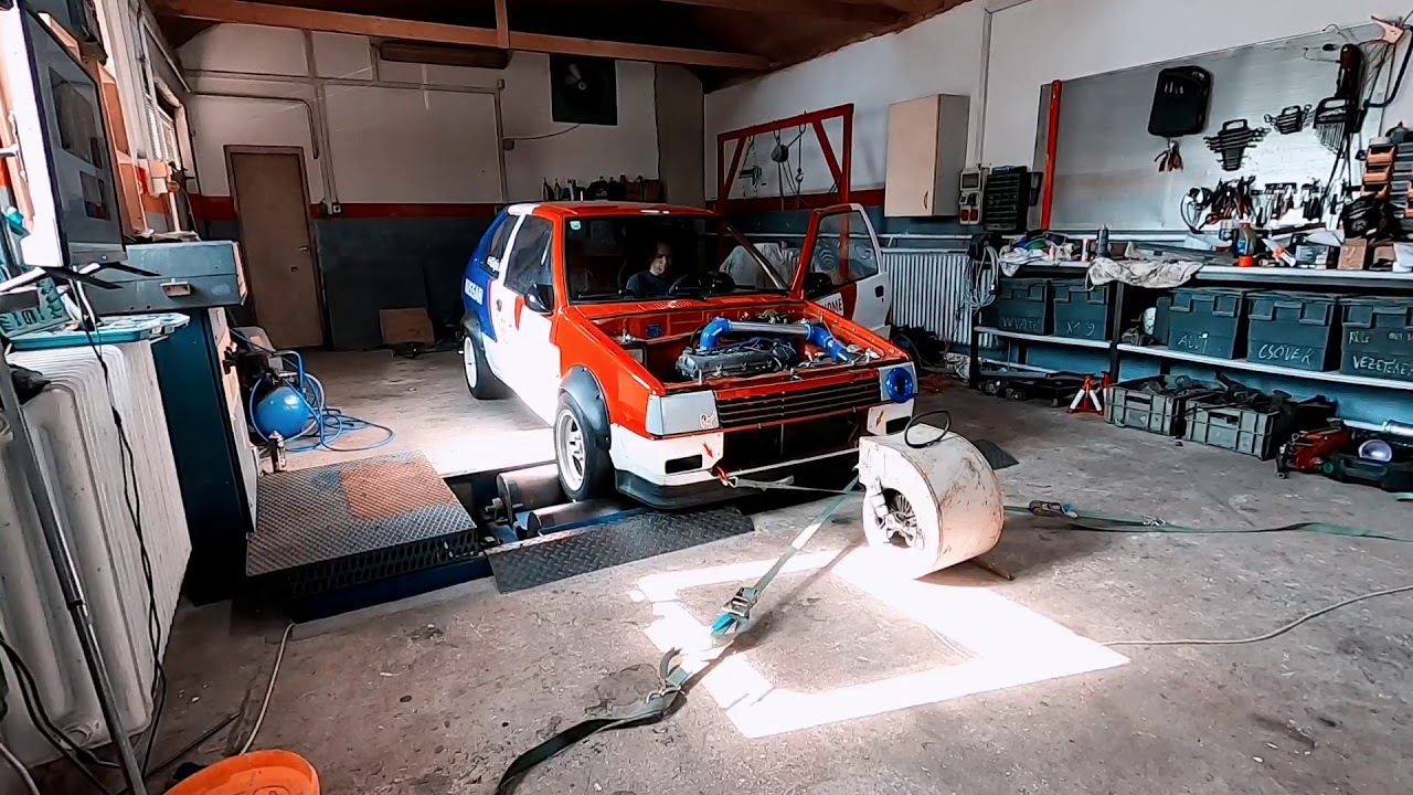 Nissan Micra K10 CG13DE dyno run