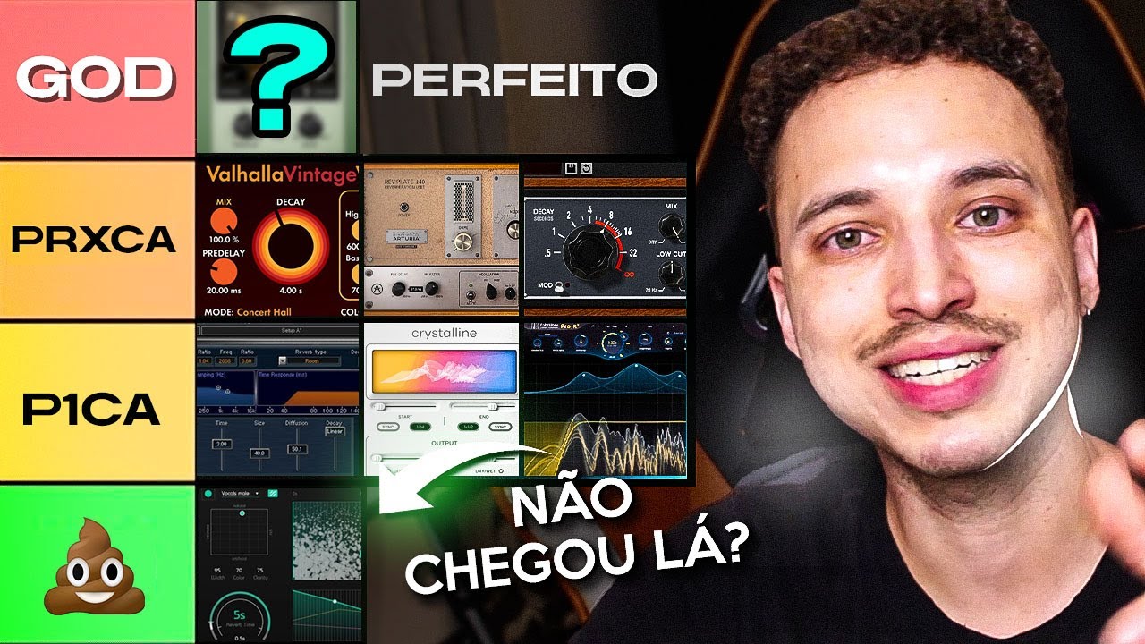 O MELHOR PLUGIN DE REVERB &Eacute;...? 🫨 TIER LIST DE REVERBS