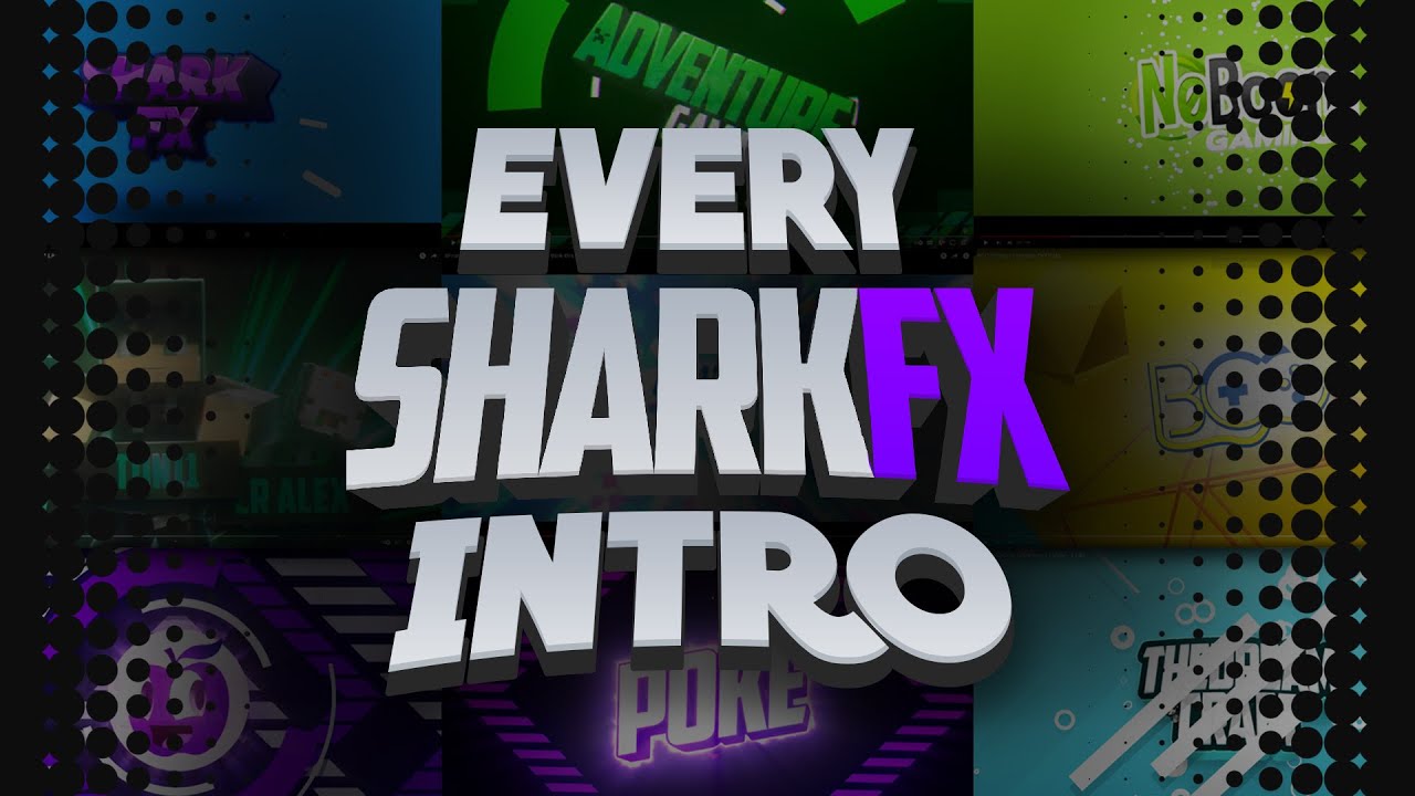 I compiled every intro I've ever made into one video