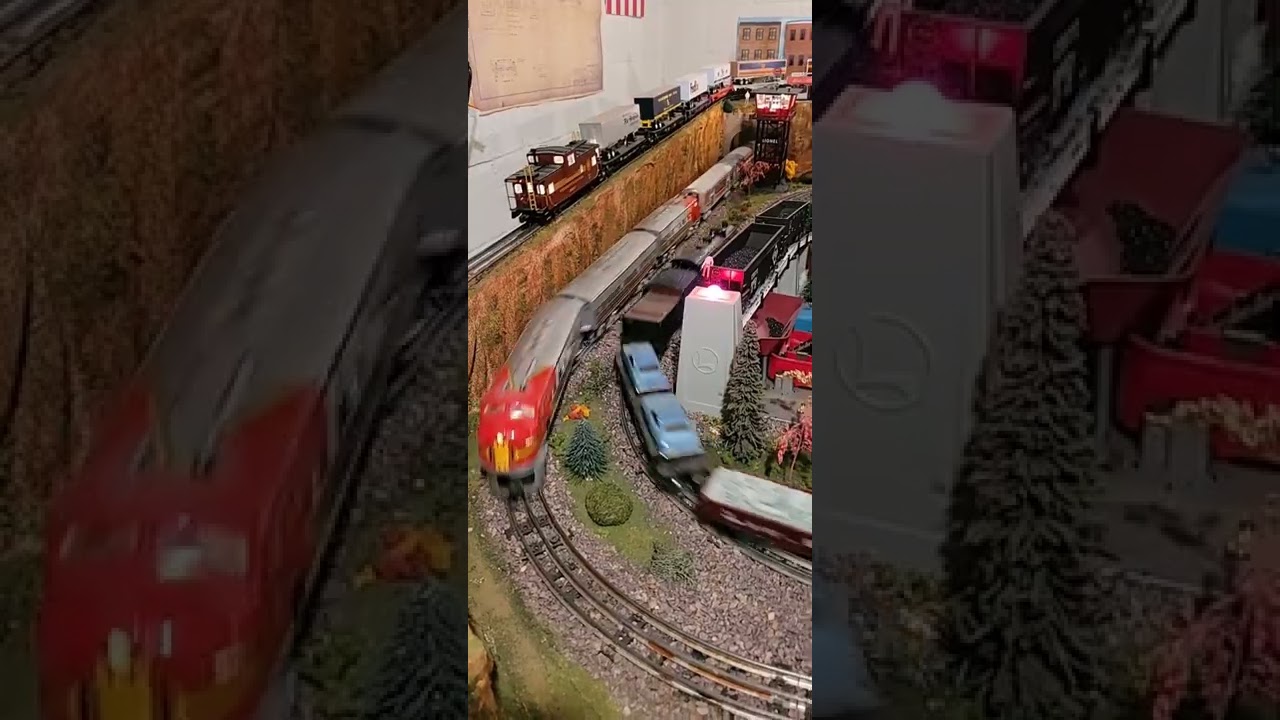 lionel model train layout #train #railroad #lioneltrains #lionel