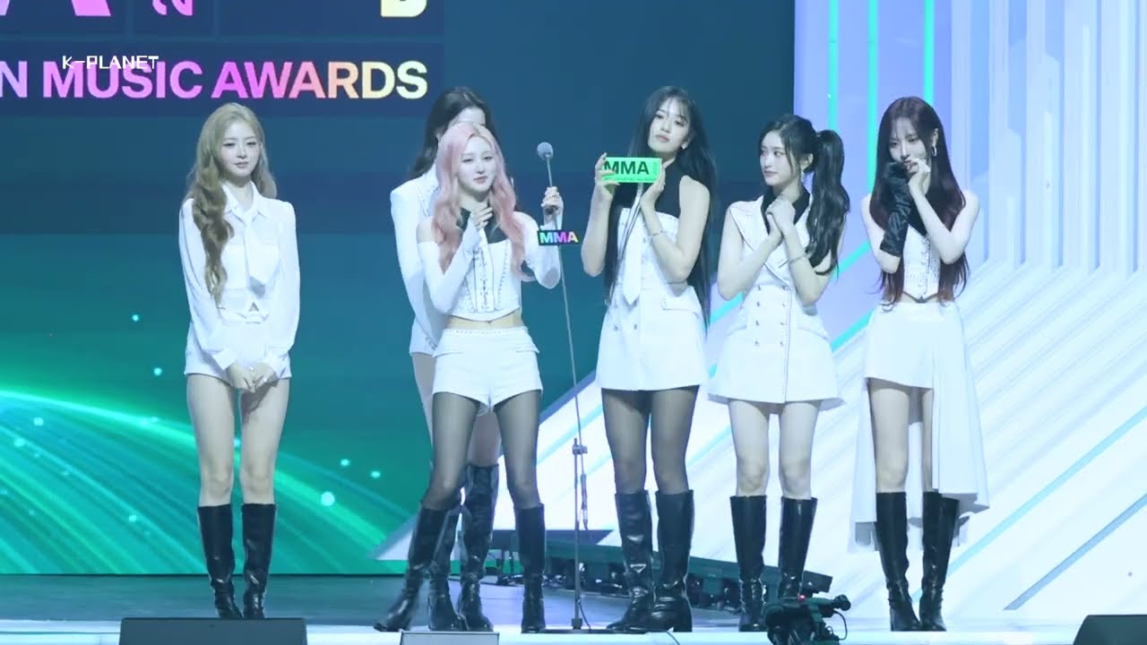 【2025 MMA】베스트 그룹 여자 (Best Female Group) - IVE '수상소감 Acceptance Speech' 4K Fancam 직캠 | 멜론뮤직어워드 251220