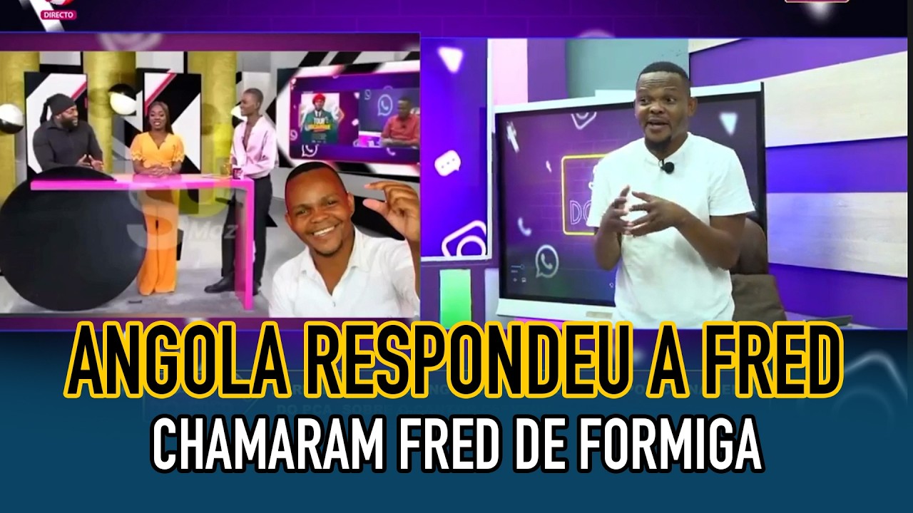 ANGOLANOS RESPONDERAM A FRED JOSSIAS COM RELACAO AOS ATAQUES AOS SEUS ARTISTAS