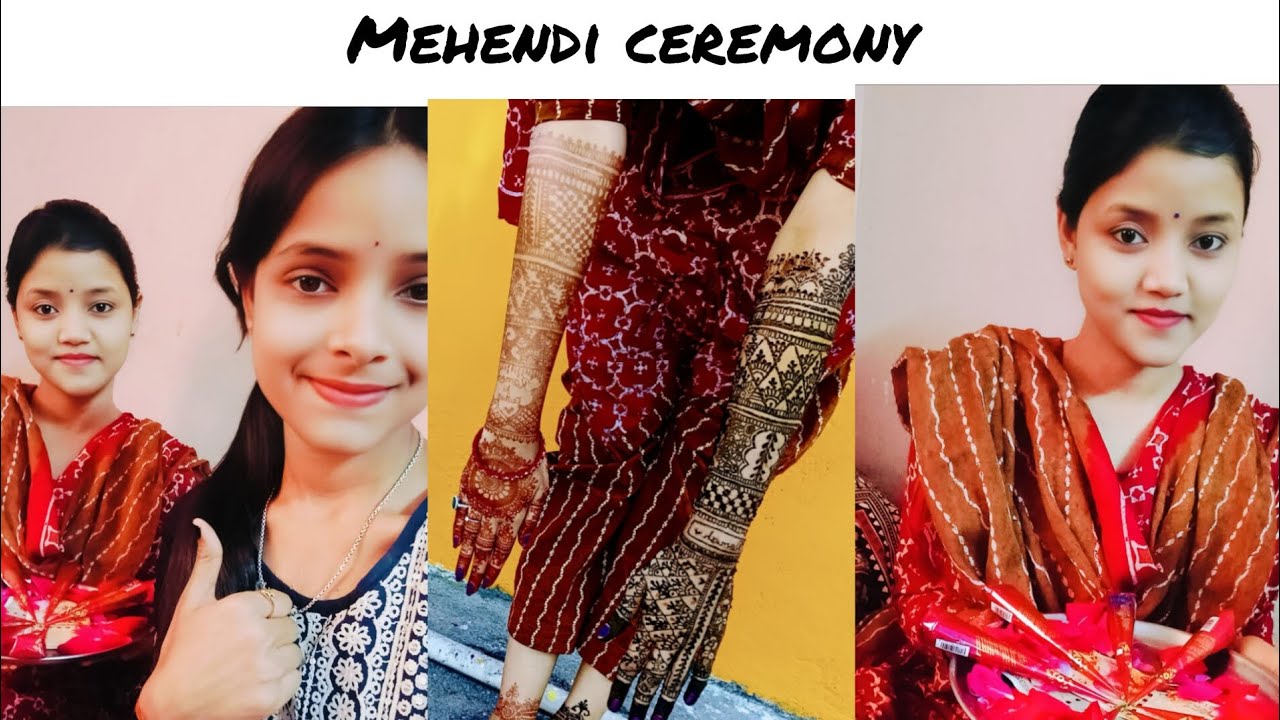 #vlog #mehendibride 👍🏻ଦିଦି ର ମେହେନ୍ଦି ରସମ 😊🤎✨ like share subscribe 👈🏻🫶🏻
