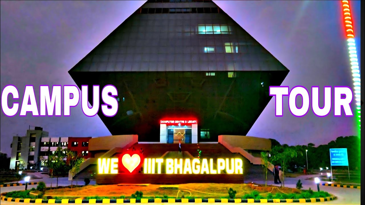 Campus Tour 🔥 - IIIT Bhagalpur | Part 2 | Lecture Hall | Library | Mess | Residence | Playground 