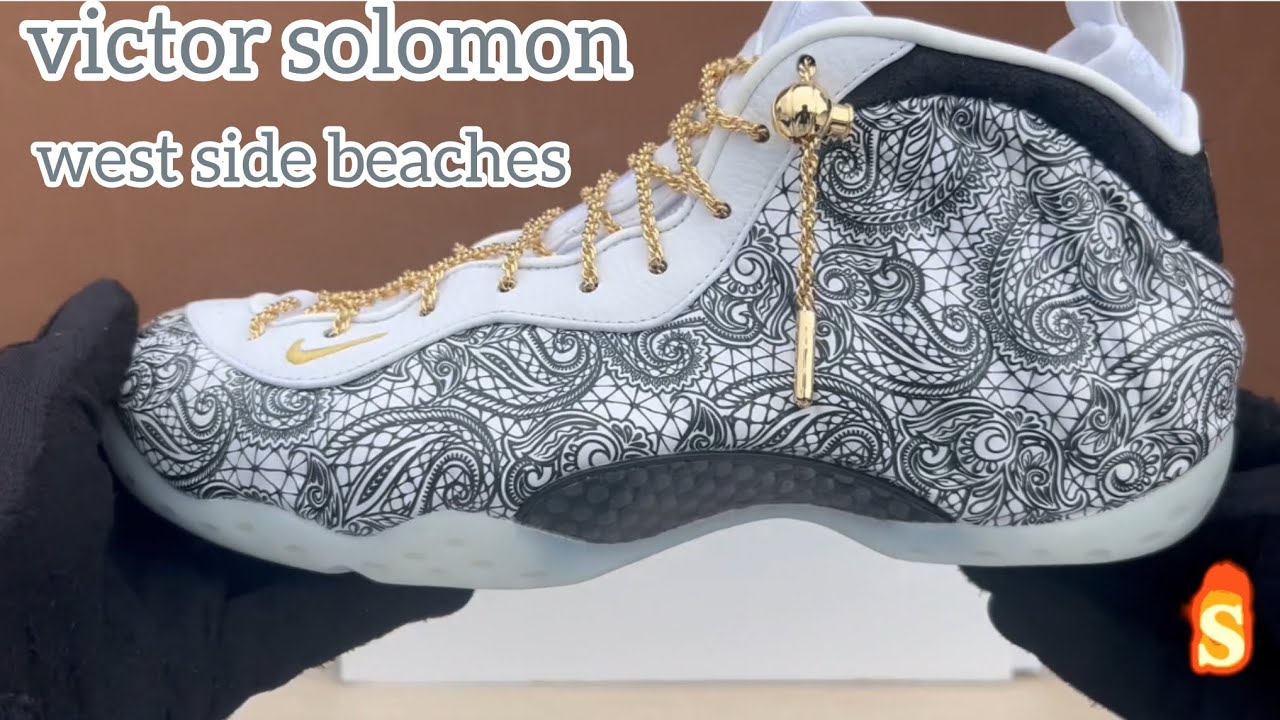 NiKE AIR FOAMPOSITE ONE VICTOR SOLOMON WEST BEACHES ALL STAR EXCLUSIVE 😱🔥& MORE #nike #foam #review 
