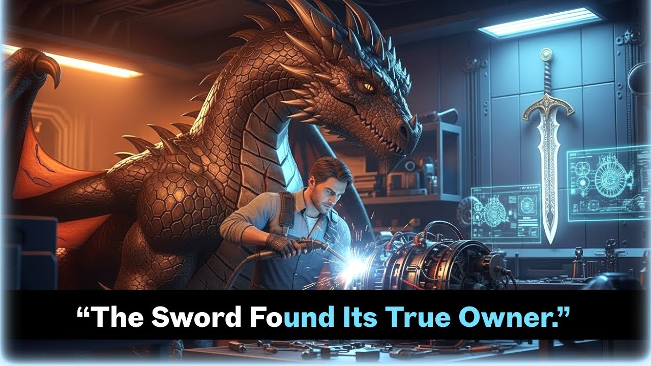 The Human Mechanic Worked in the Shadows—Until a Dragon War Veteran Found the Sword He Never Claimed