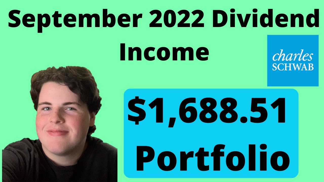 My September 2022 Dividend Income Portfolio Report!