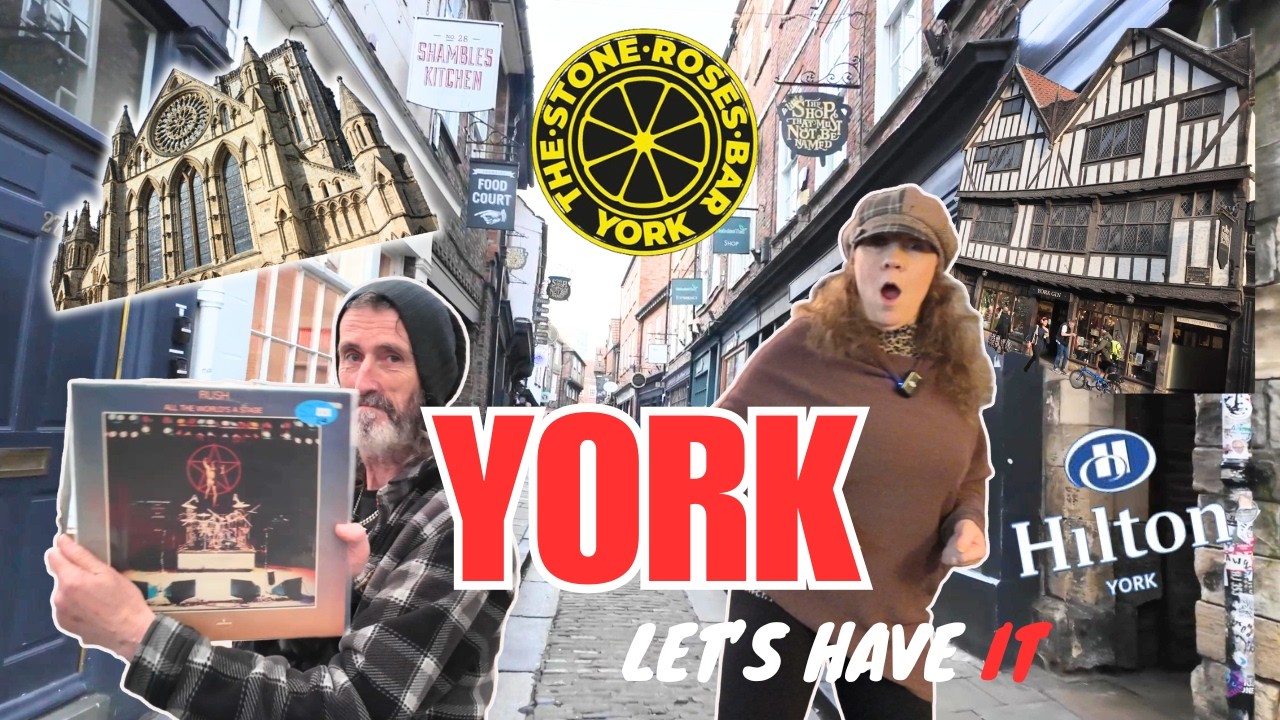 Мы прогулялись по Йорку в четверг 😉🍺