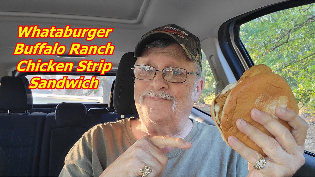 Дегустация сэндвича Whataburger с курицей по-буффало-ранч. Стоит ли его покупать?