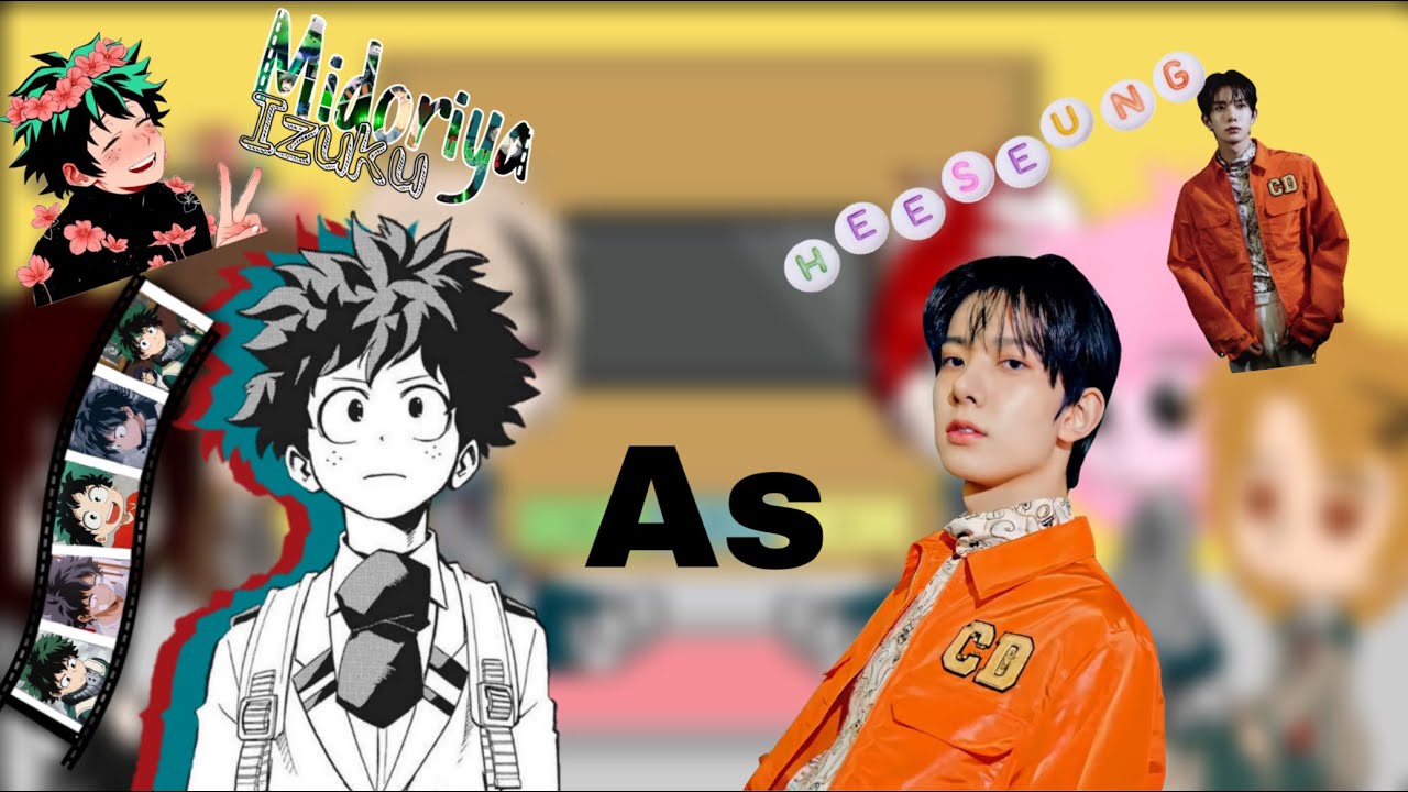 MHA react to deku as heeseung|| original | read description