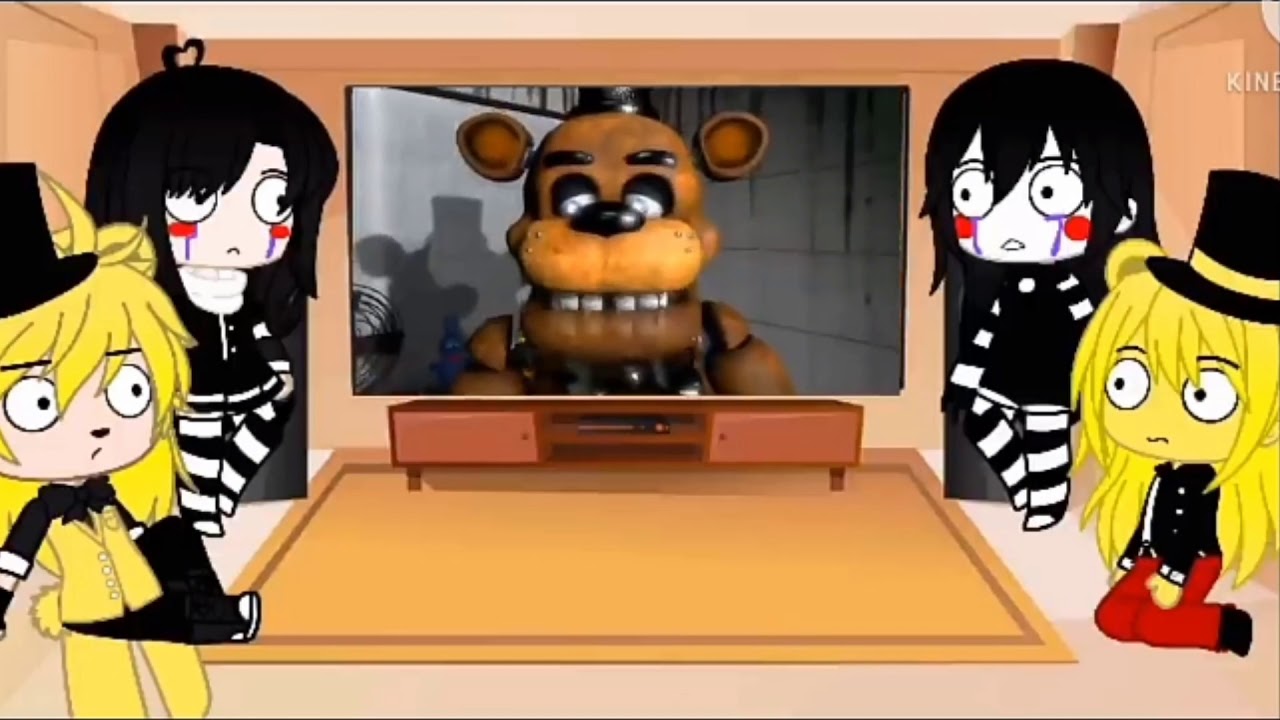 🐰🐤🐺OS ANIMATRONCS REAGINDO AO VÍDEO PERGUNTE AO SPRINGTRAP🐺🐤🐰