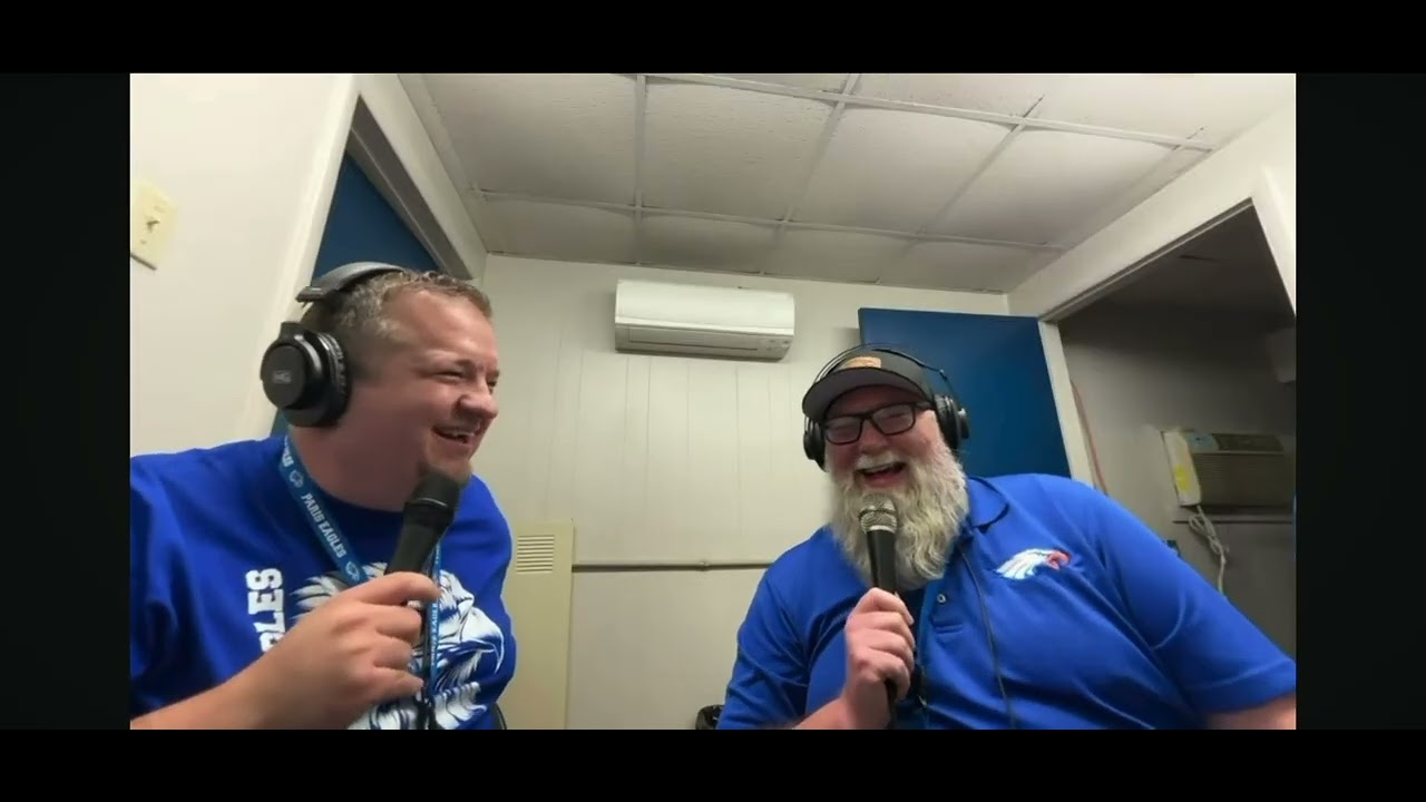 Brandon Hartung interview at Paris Eagles Football Game
