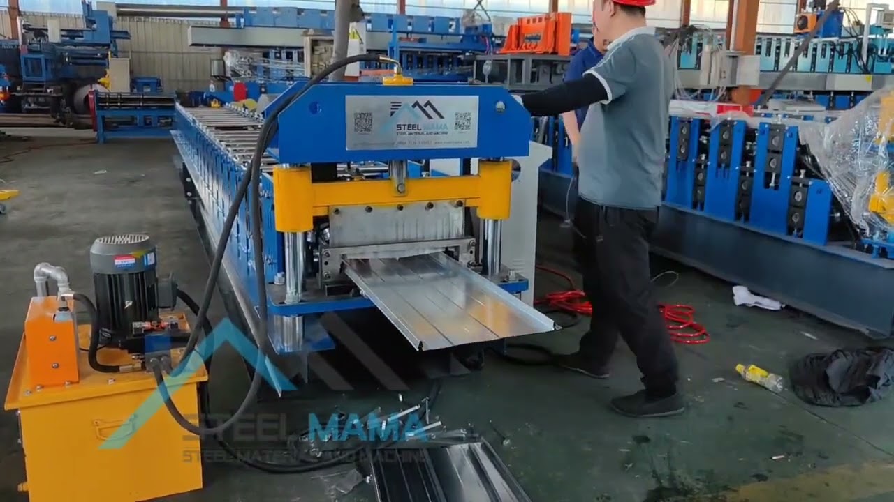 Self Lock Seaming Roofing Sheet Equipment