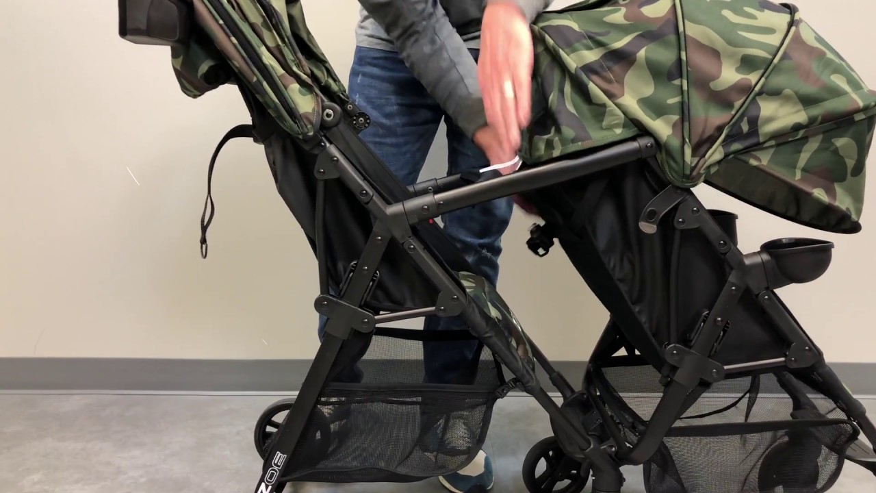 Double Reclining Seats! ZOE XL1 TANDEM BEST v2 Stroller